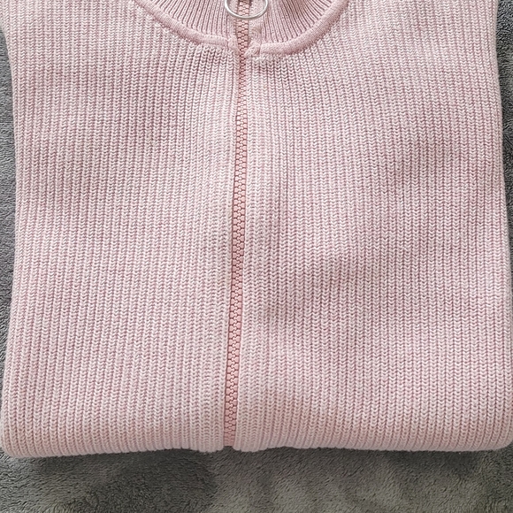 Bella Colori Zip Front Sweater - Picture 2 of 3